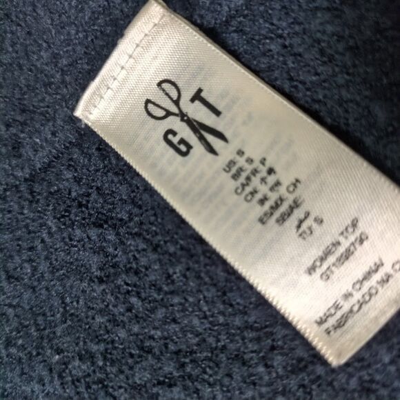 Goodthreads Women's S Small Relaxed Fit Cardigan Sweater Black Open - Picture 6 of 8